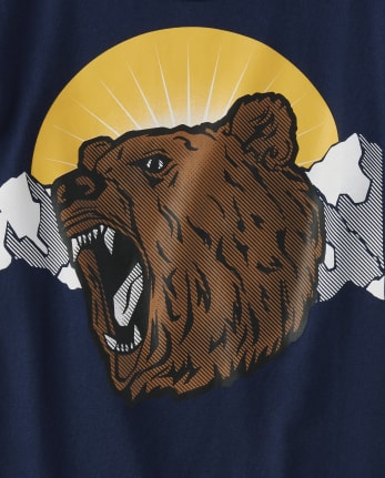 Boys Bear Graphic Tee