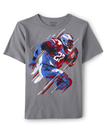 Boys Football Graphic Tee