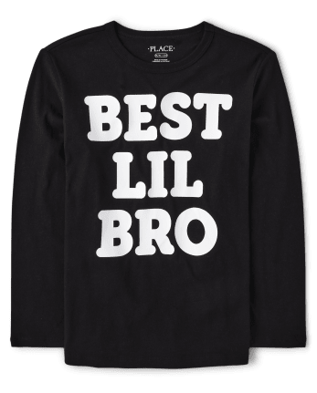 Camiseta con gráfico Lil Bro para niños