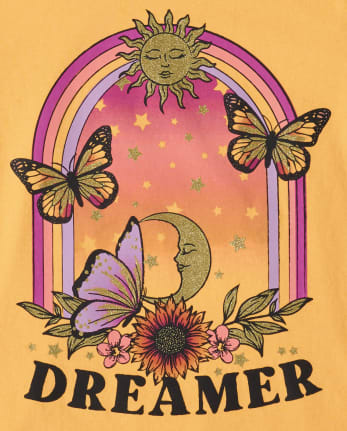 T-shirt graphique Dreamer pour fille