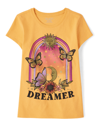 T-shirt graphique Dreamer pour fille