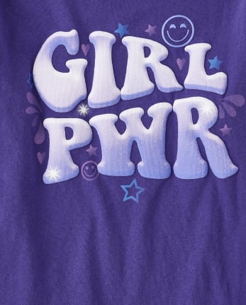 Girls Girl Power Graphic Tee