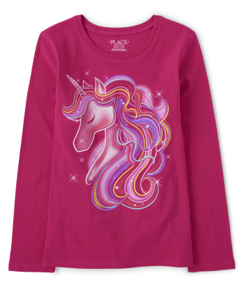 Camiseta roja manga larga best sale niña