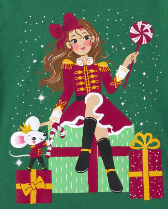 Girls Nutcracker Girl Graphic Tee