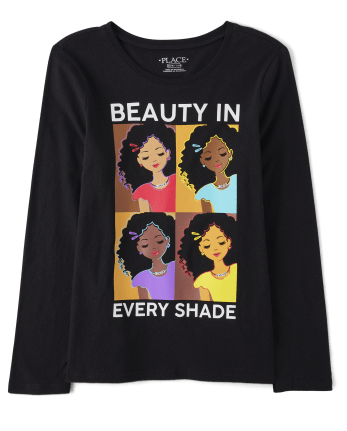 Girls Beauty Graphic Tee