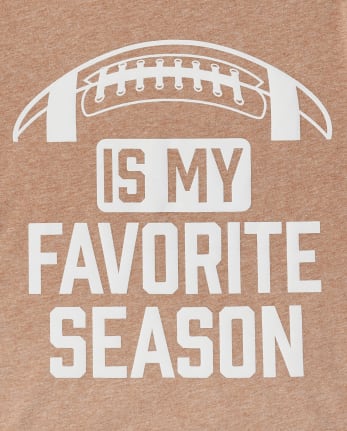 Kids Football Season Graphic Tee