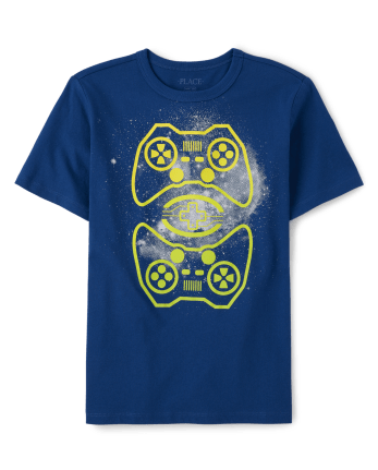 Boys Short Sleeve Video Game Graphic Tee | The Children's Place ...