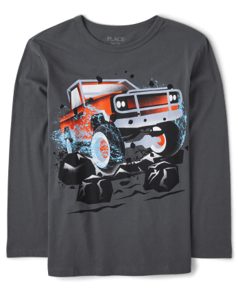 Boys Truck Graphic Tee
