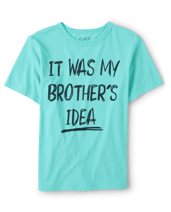 Boys Brother's Idea Graphic Tee