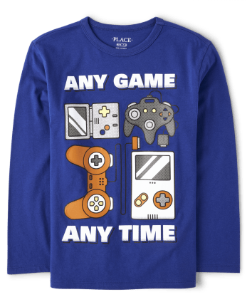 Boys Any Game Graphic Tee