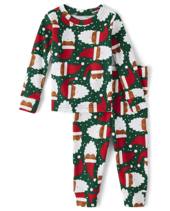 Santa pajamas hotsell kids