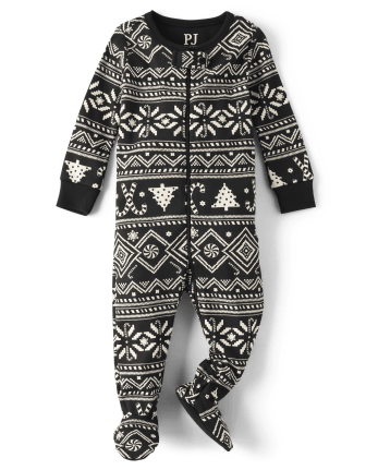 Christmas Jammies Pajamas Grey Stripes KIDS and ADULTS – Kennedi's Closet