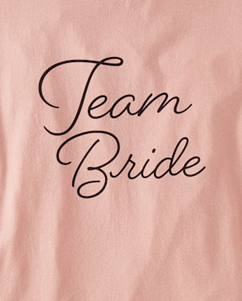 Camiseta para dormir nupcial para mujer