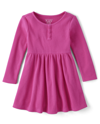 Baby And Toddler Girls Thermal Everyday Dress