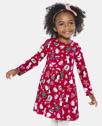 Baby And Toddler Girls Christmas Everyday Dress