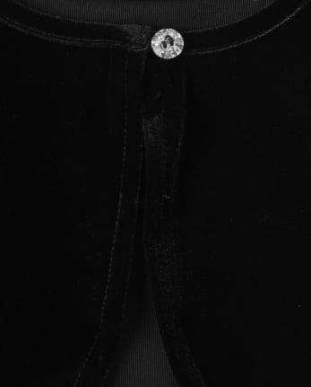 Toddler Girls Velour Shrug