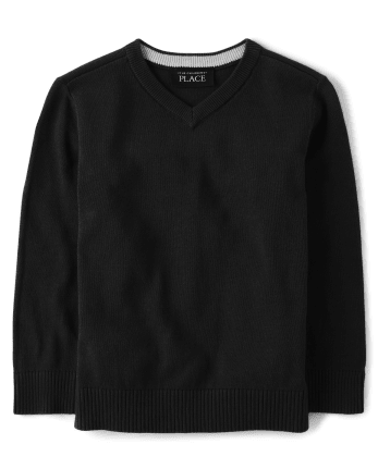 Baby And Toddler Boys V-Neck Sweater