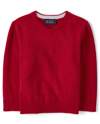 Baby And Toddler Boys V-Neck Sweater