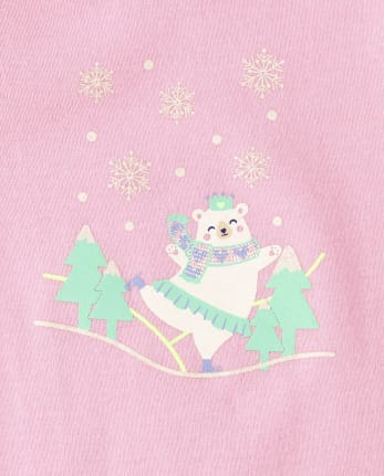 Baby Girls Snowflake Bodysuit 4-Pack