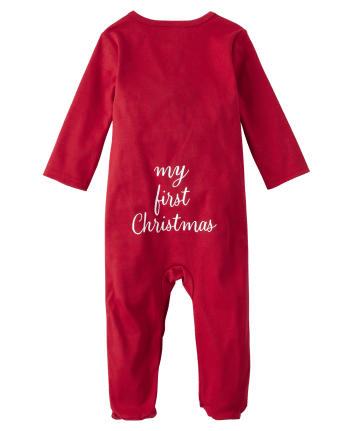 Mono unisex para la primera Navidad del bebé