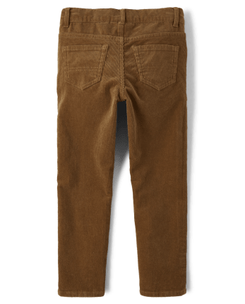 Boys Stretch Corduroy Pants | The Children's Place - CARMEL BARS