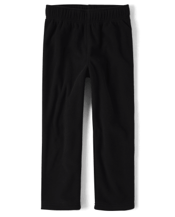 Boys Microfleece Knit Sweatpants | The Children's Place - BLACK