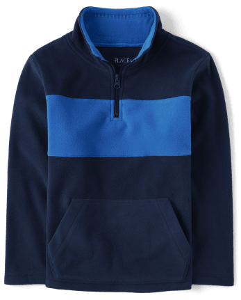 Boys Colorblock Glacier Fleece Half-Zip Pullover