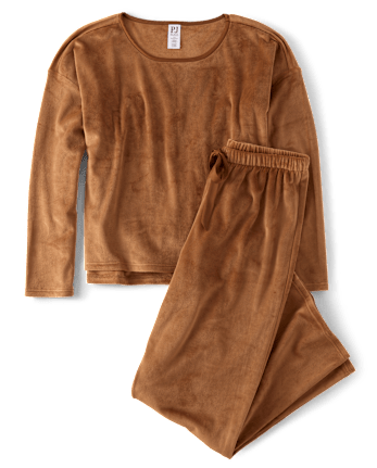 Pijamas de terciopelo para mujer
