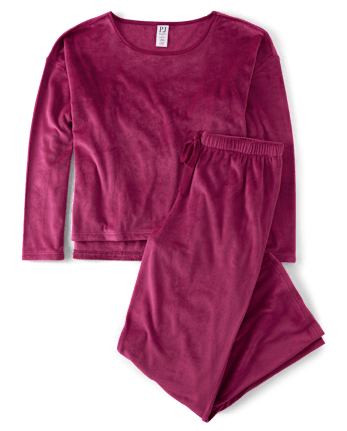Pijamas de terciopelo para mujer