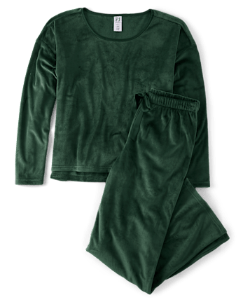 Pijamas de terciopelo para mujer