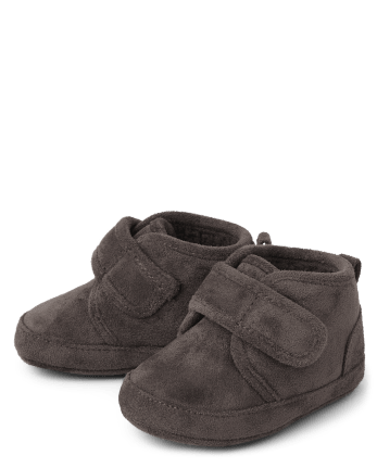 Baby Boys Faux Suede Boots The Children s Place DK BROWN