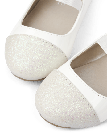 Toddler Girls Glitter Ballet Flats