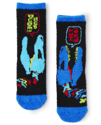 Pack de 2 calcetines acogedores Dino para niños