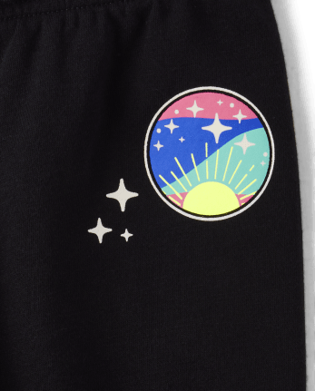 Girls Colorblock French Terry Jogger Pants