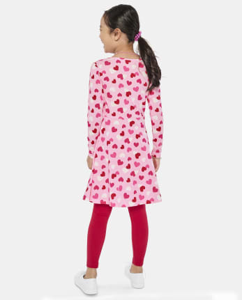 Girls Heart Everyday Dress