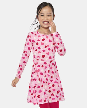 Girls Heart Everyday Dress