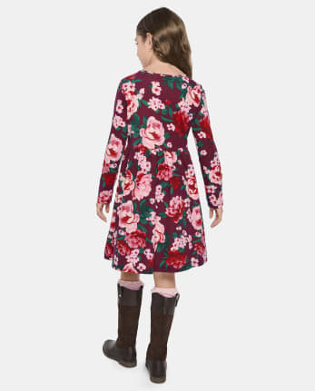 Girls Floral Everyday Dress