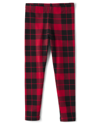 Girls Mix And Match Print Knit Leggings | The Children's Place - BLACK 2