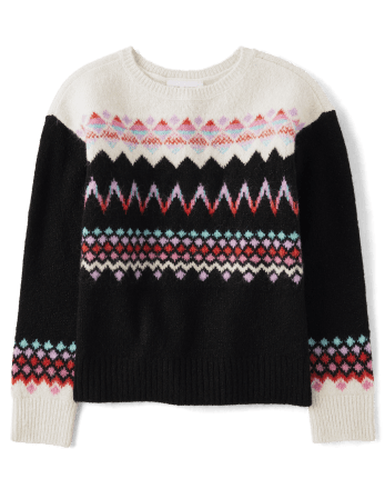 Girls Fairisle Sweater