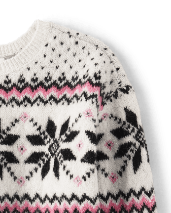 Girls Fairisle Sweater