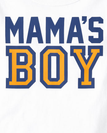 Baby And Toddler Boys Mama's Boy Graphic Tee