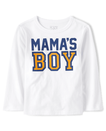Baby And Toddler Boys Mama's Boy Graphic Tee