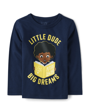 Baby And Toddler Boys Little Dude Graphic Tee