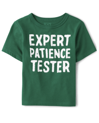 Baby And Toddler Boys Expert Graphic Tee
