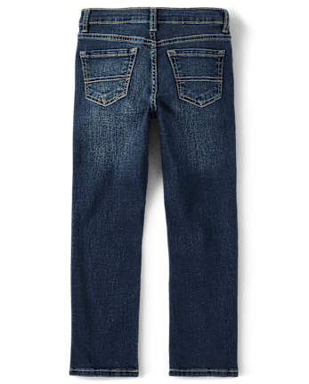 Jean droit stretch basique pour garçon