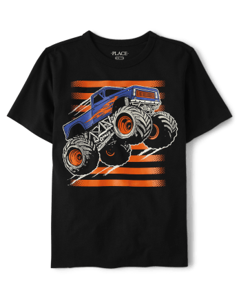 Boys Monster Truck Graphic Tee