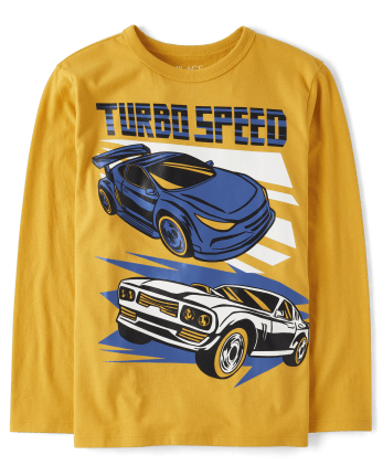 Boys Turbo Speed Graphic Tee