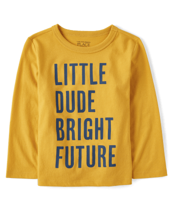 Baby And Toddler Boys Bright Future Graphic Tee