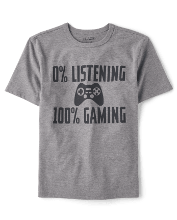 Boys Short Sleeve Gaming Graphic Tee | The Children's Place - S/D KOALA ...