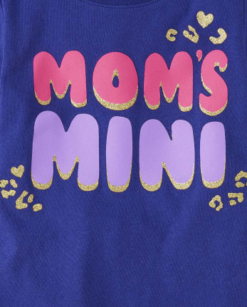 Baby And Toddler Girls Mama's Mini Graphic Tee